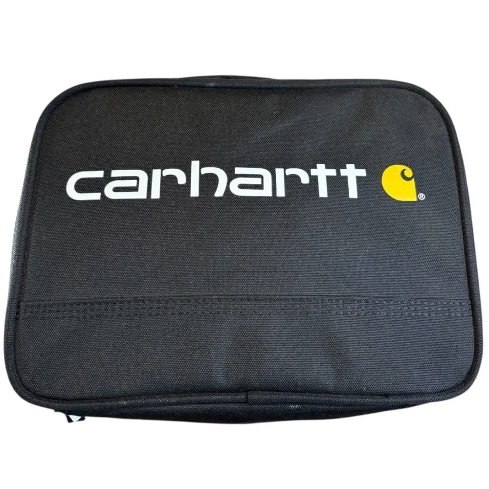 Carhartt Black Insulated Lunch Cooler with Embroidered Logo